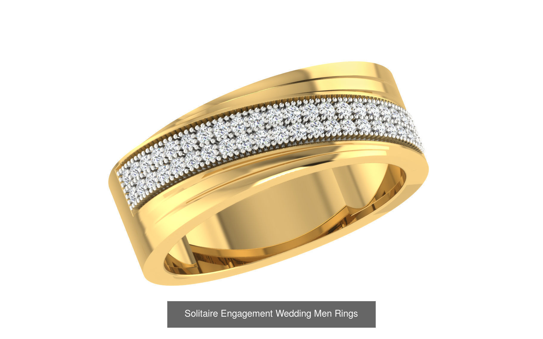 45 Solitaire Engagement Wedding Mens Rings Collections _14