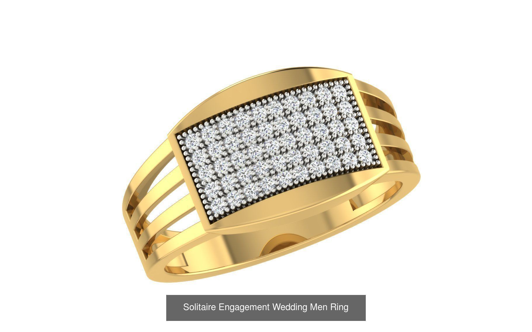 45 Solitaire Engagement Wedding Mens Rings Collections _8