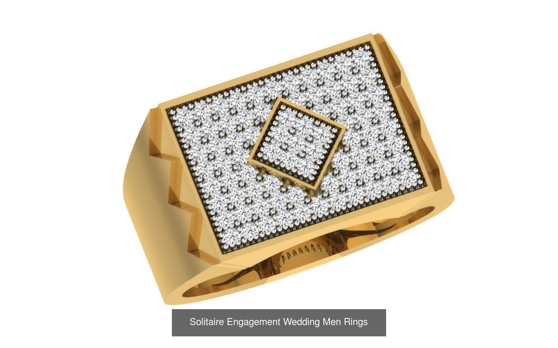 45 Solitaire Engagement Wedding Mens Rings Collections _36