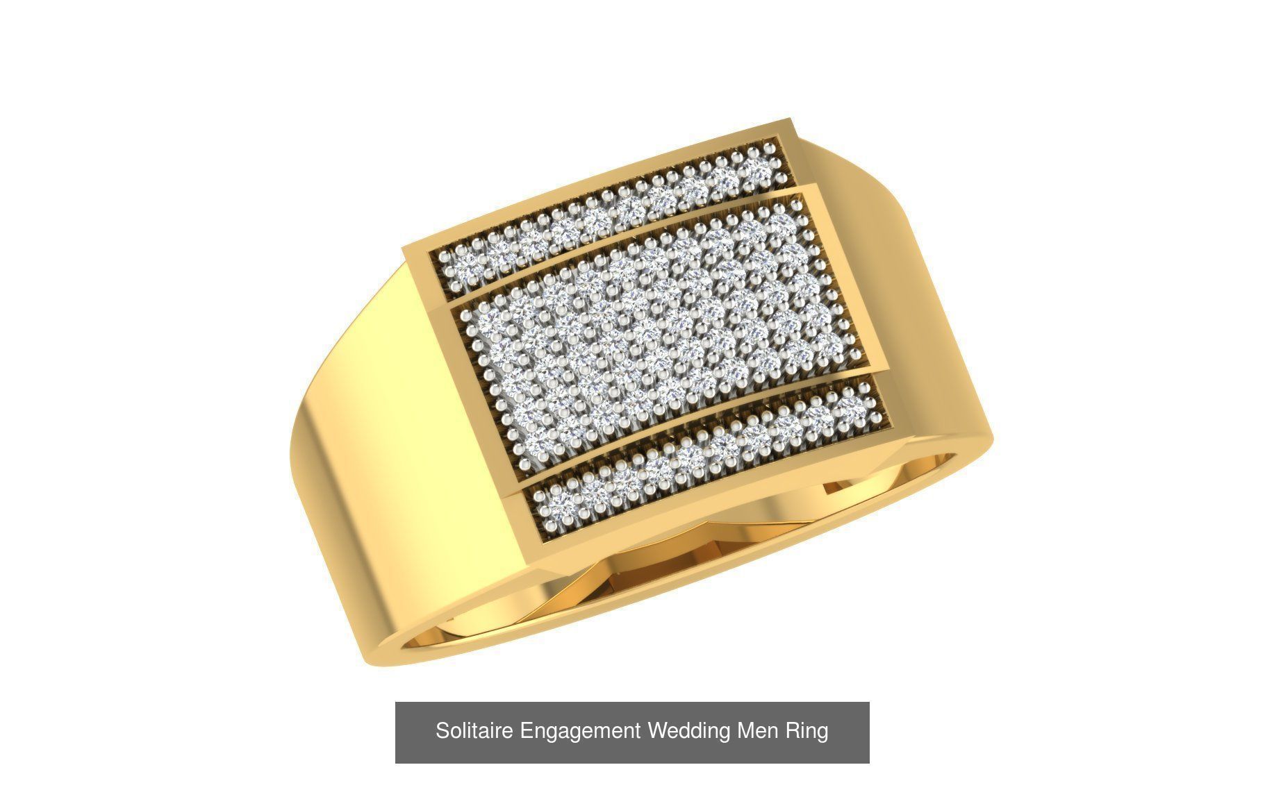 45 Solitaire Engagement Wedding Mens Rings Collections _7