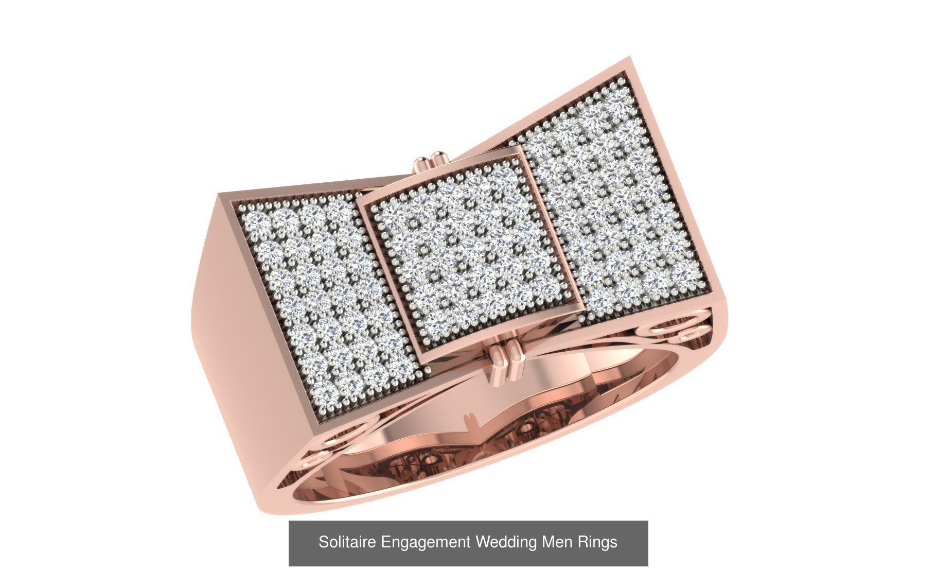 45 Solitaire Engagement Wedding Mens Rings Collections _37