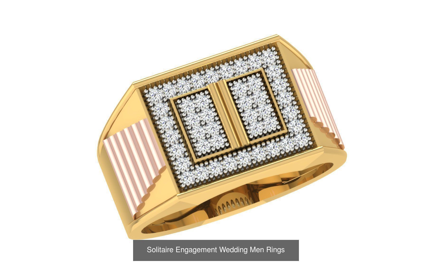 45 Solitaire Engagement Wedding Mens Rings Collections _34