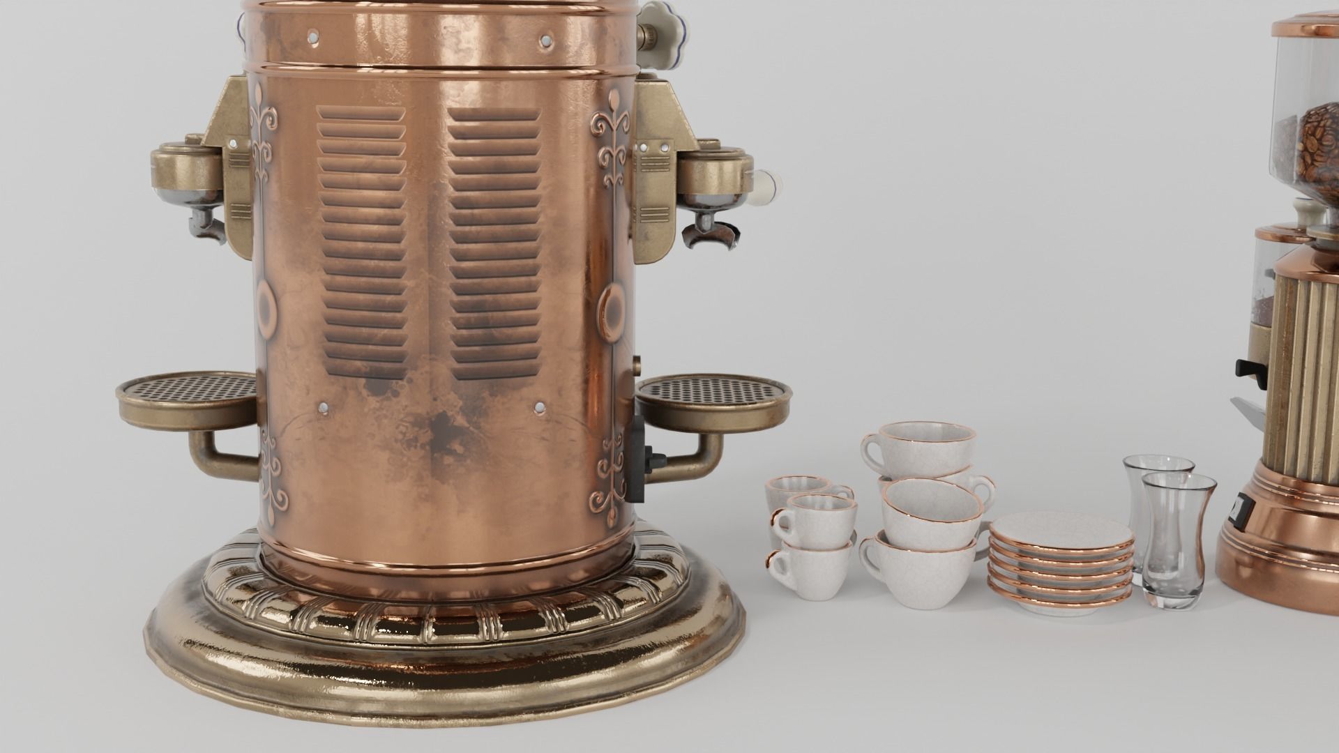 Espresso Machine Classic 3D model_11