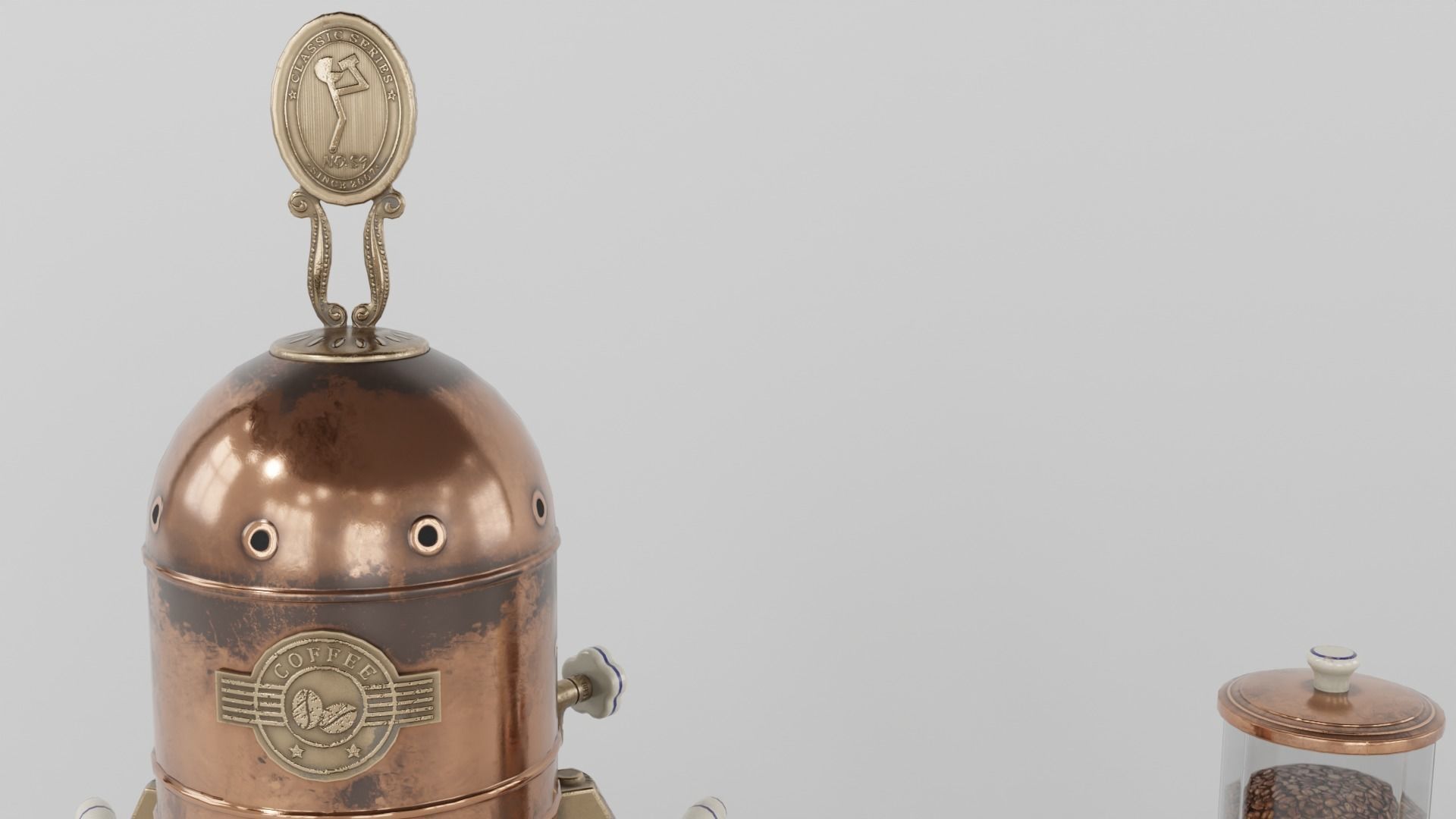 Espresso Machine Classic 3D model_12