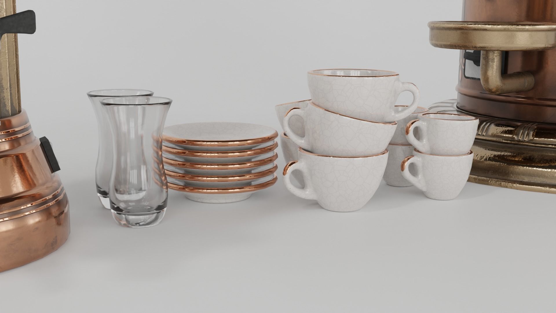 Espresso Machine Classic 3D model_3