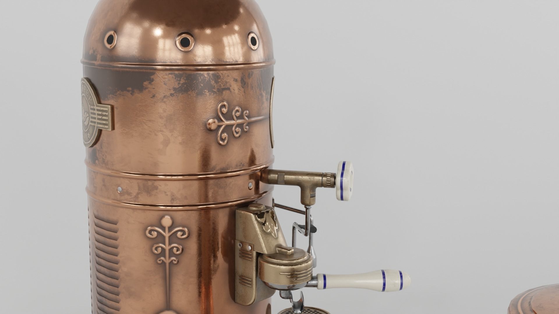 Espresso Machine Classic 3D model_9