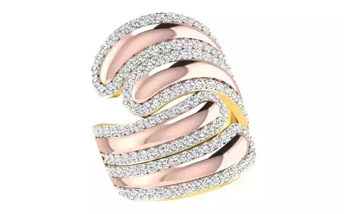 Solitaire  Wedding Women Ring 3dm STL OBJ FBX Details 3D print model