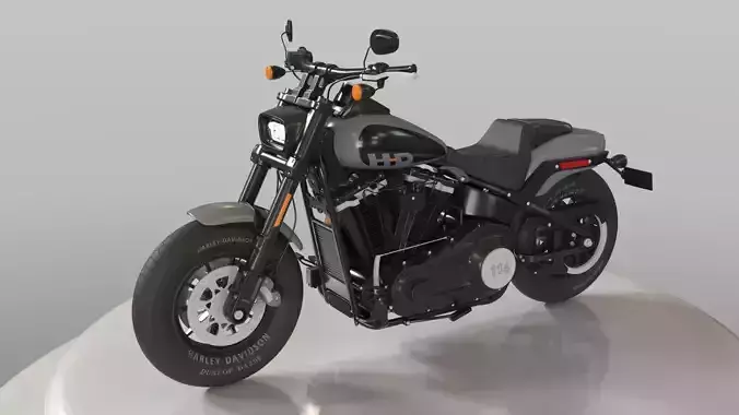 Harley Davidson Fat Bob 114 3D model