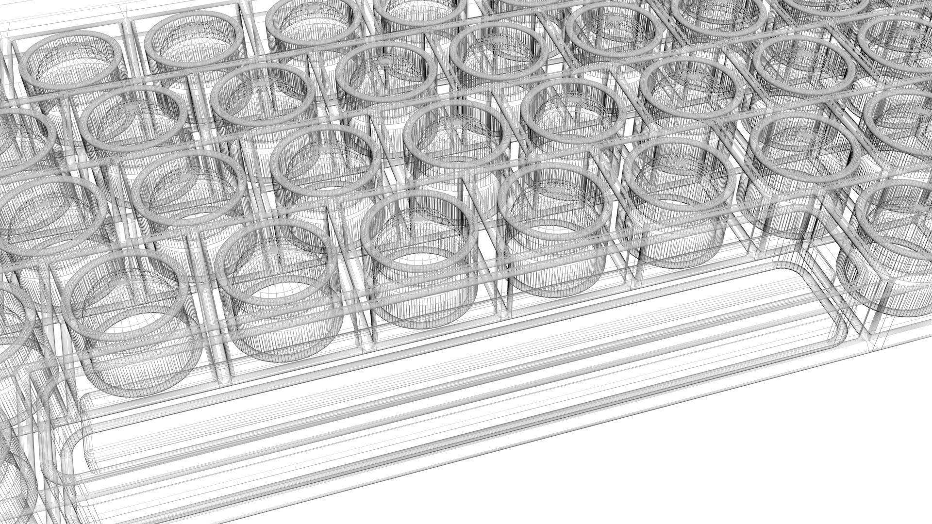 Keyboard Pop It Fidget Toys Set 3D model_21