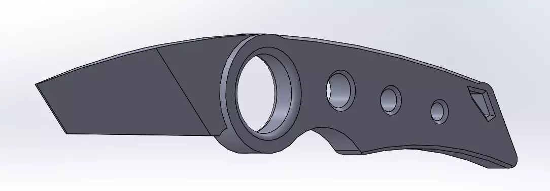 Critical Ops Remix Knife 3D print model_0