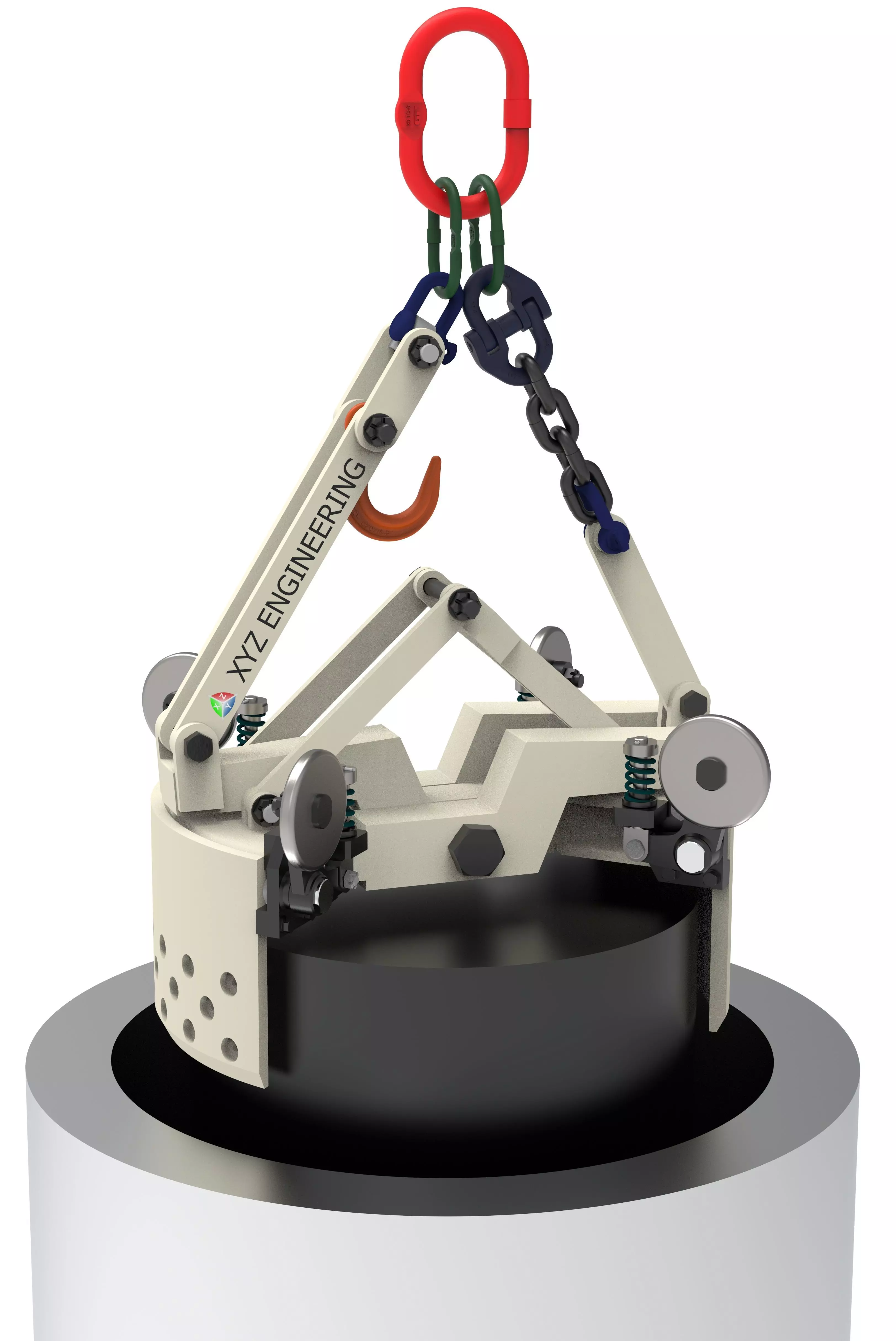 Graphite lifting device 3D model_0