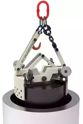 Graphite lifting device