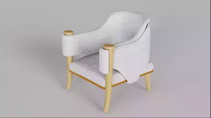 3d low poly sofa for game assets or for furniture needs