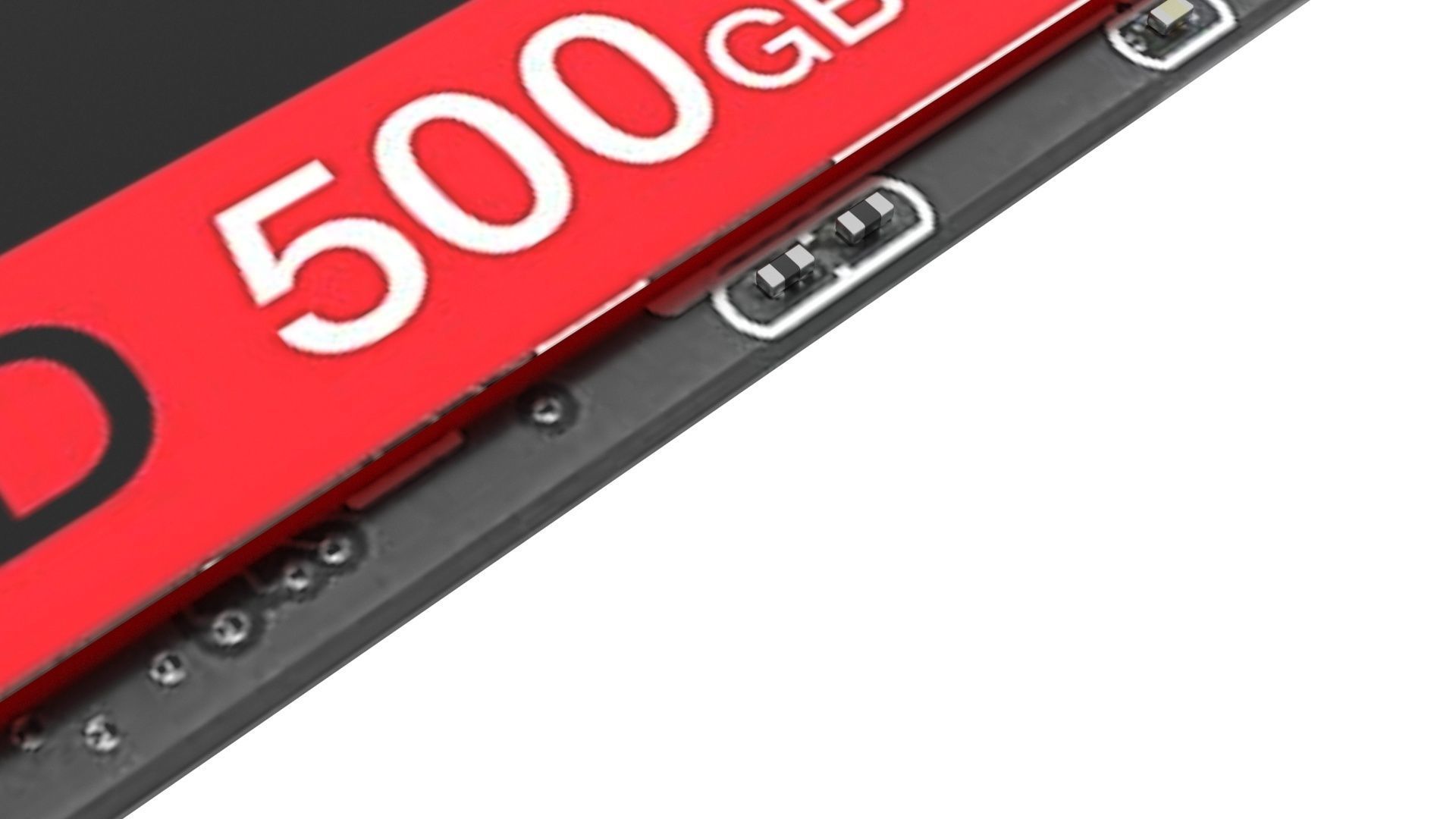 Ironwolf Seagate NVMe Gen4 SSD 500GB 3D model_12