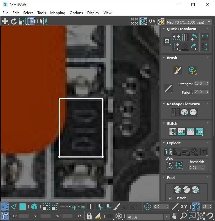 Firecuda Seagate PCIe Gen4 SSD 520 Series 3D model_45