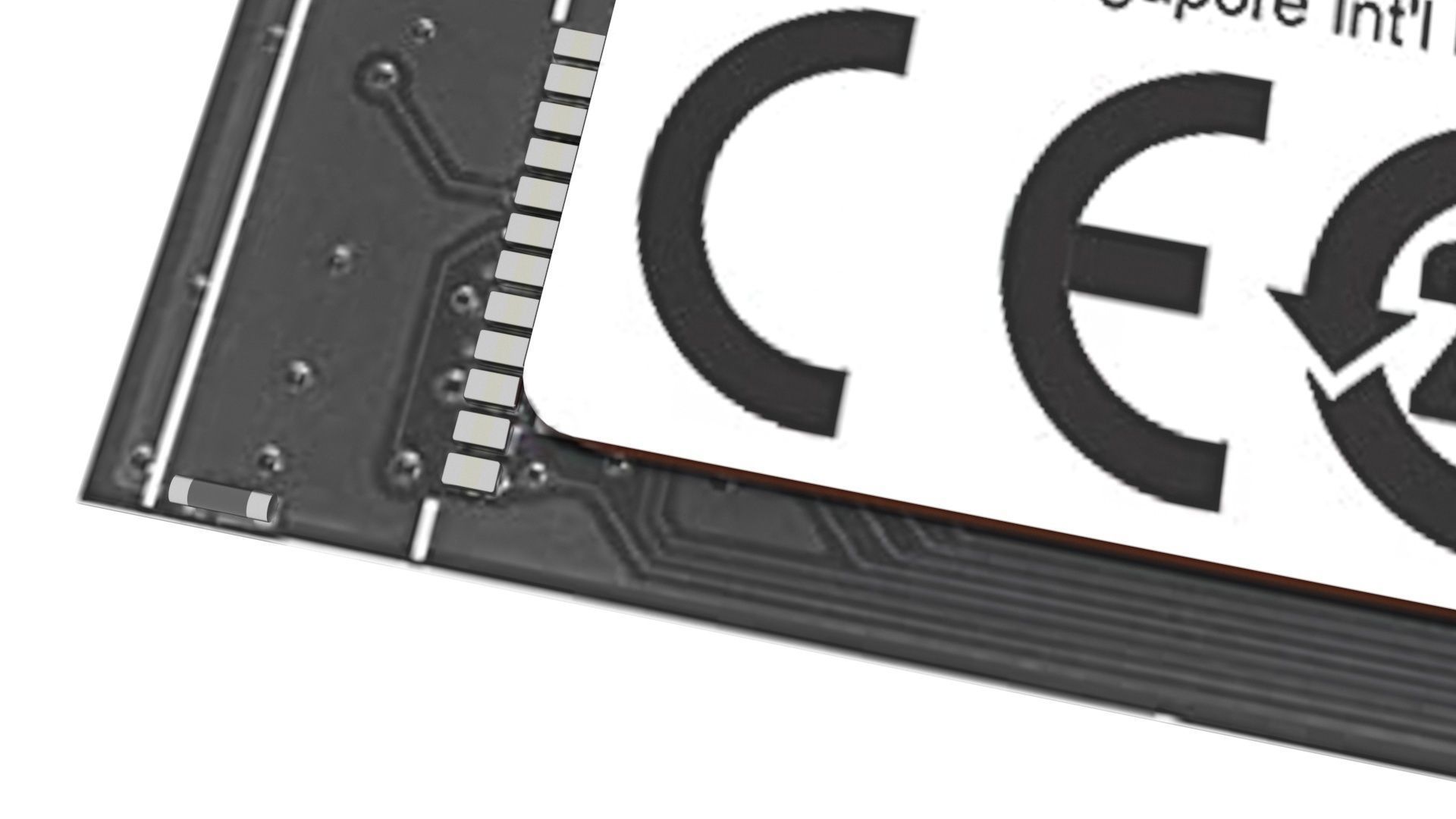 Firecuda Seagate PCIe Gen4 SSD 520 Series 3D model_17
