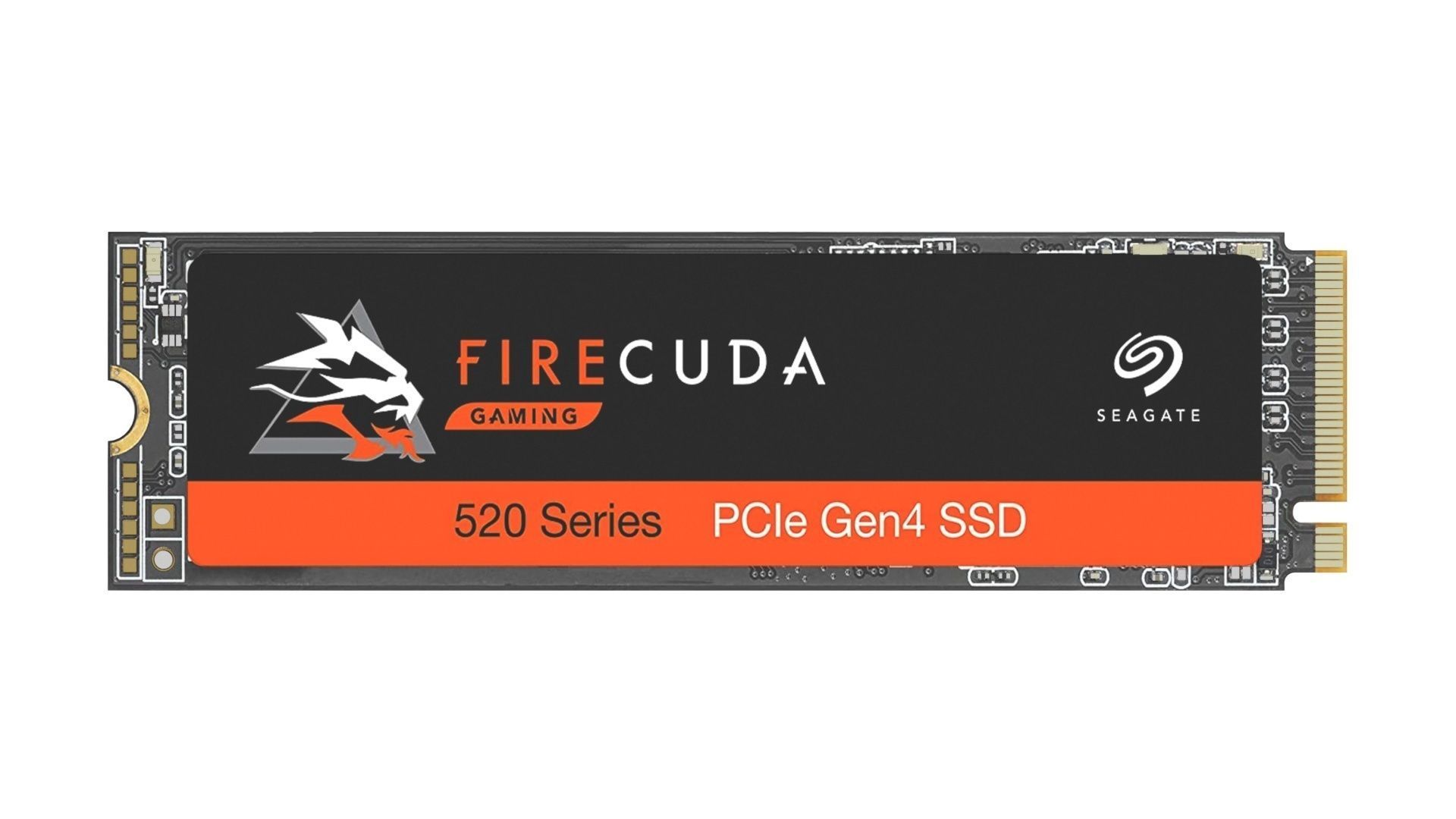 Firecuda Seagate PCIe Gen4 SSD 520 Series 3D model_22