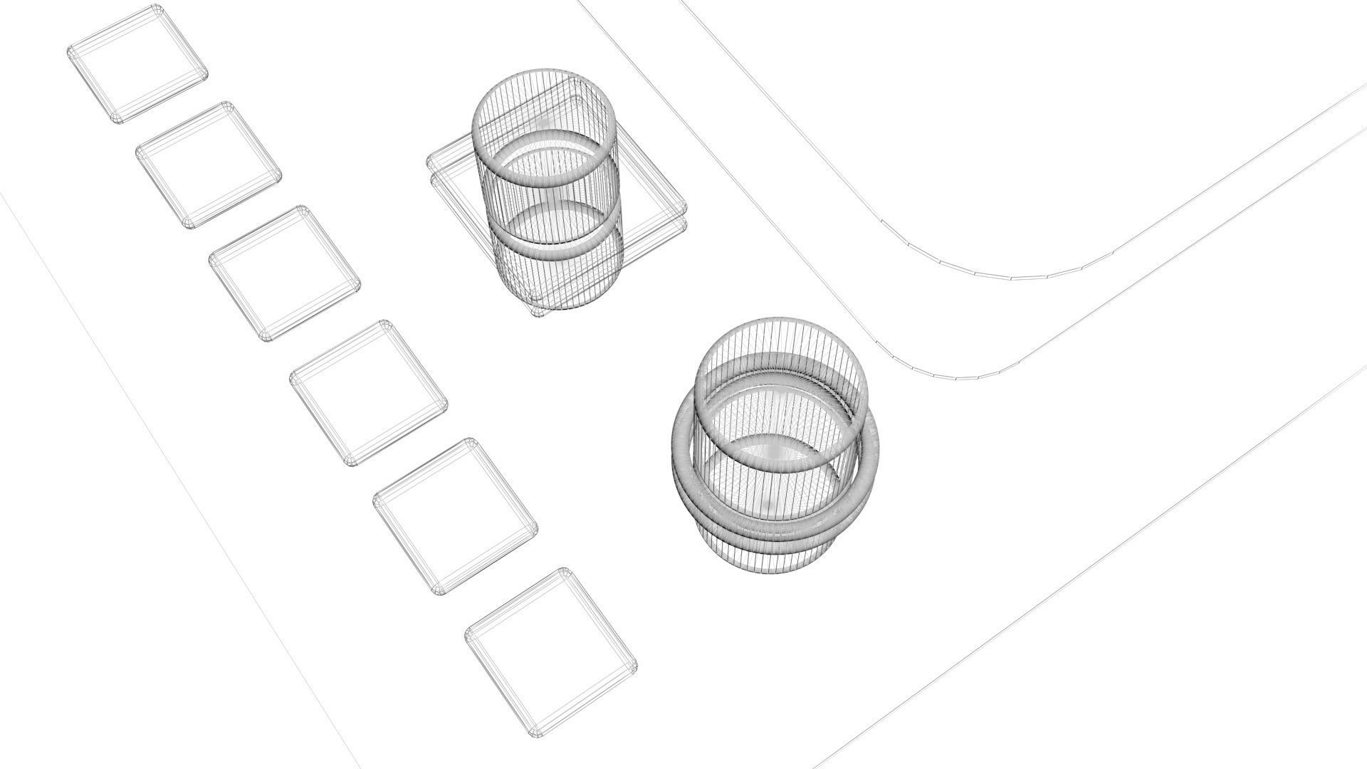 Firecuda Seagate PCIe Gen4 SSD 520 Series 3D model_31