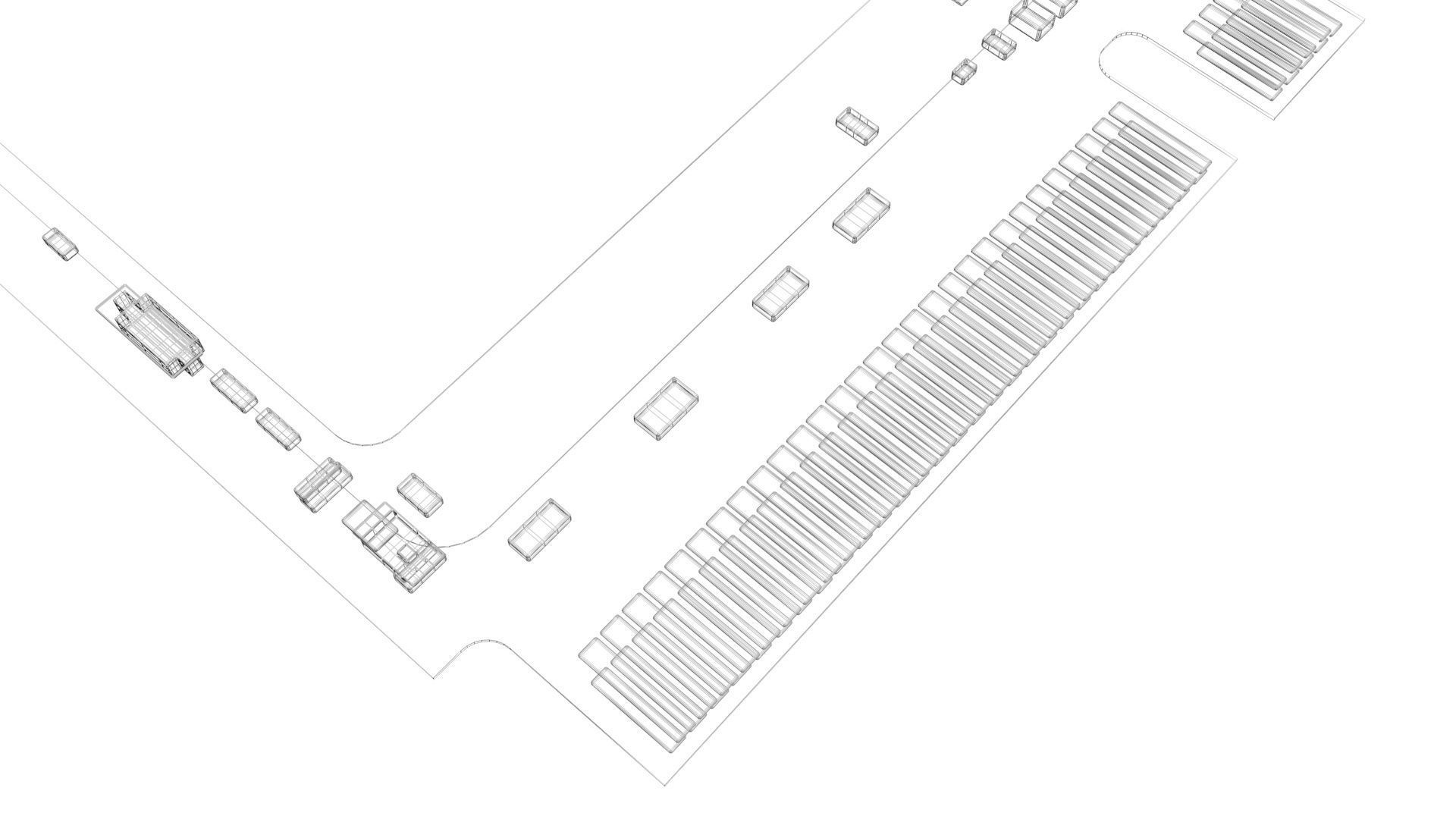 Firecuda Seagate PCIe Gen4 SSD 520 Series 3D model_37