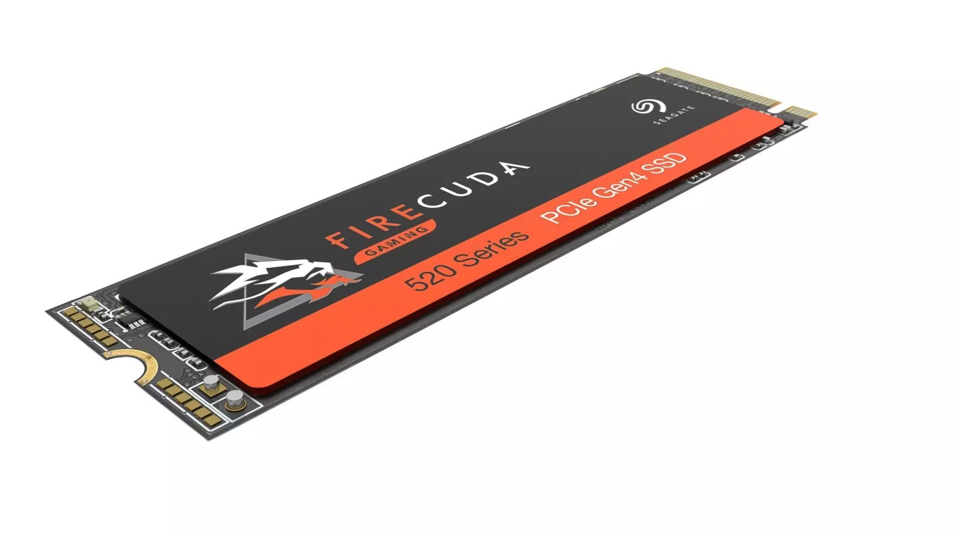 Firecuda Seagate PCIe Gen4 SSD 520 Series 3D model_0