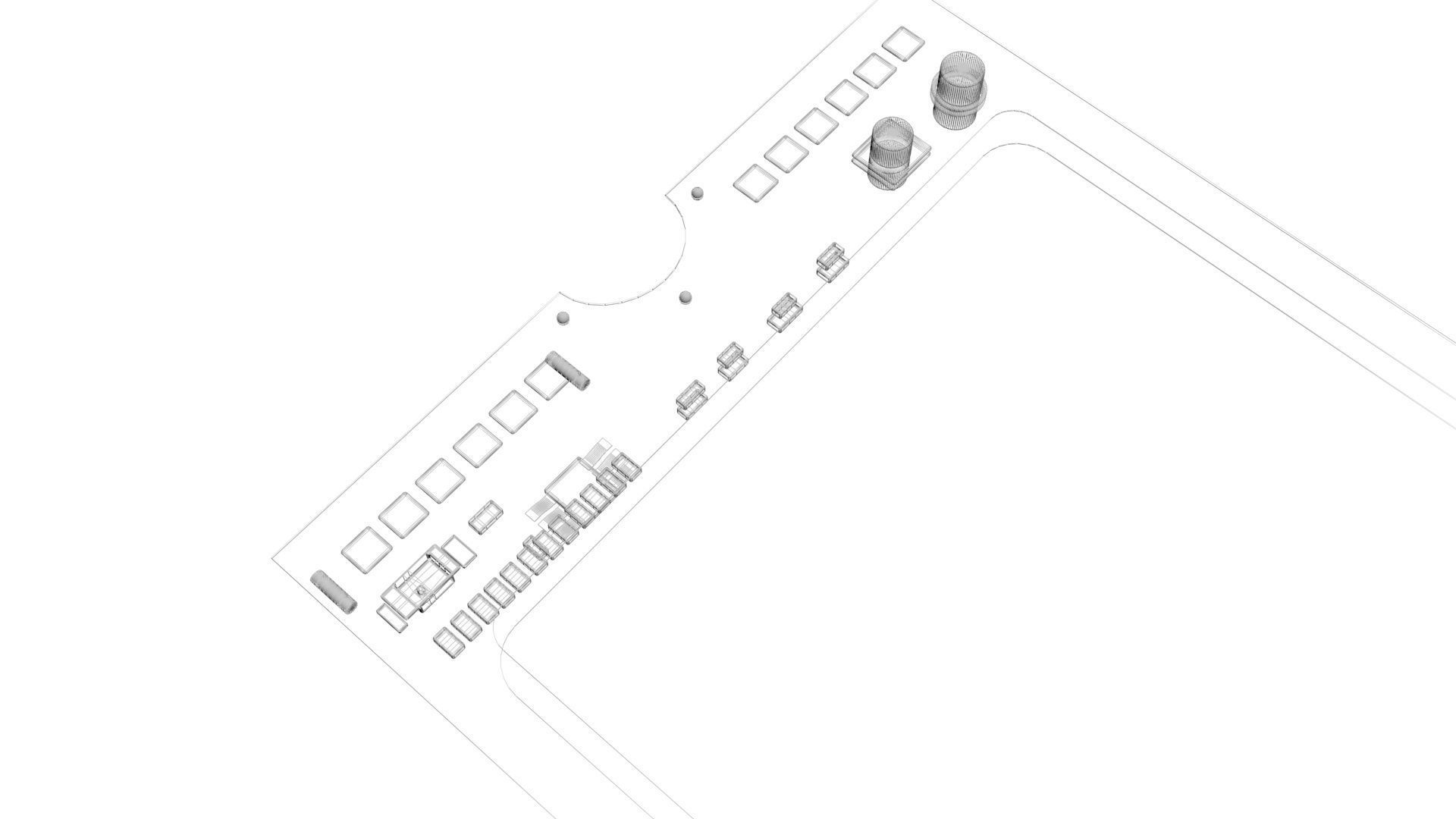 Firecuda Seagate PCIe Gen4 SSD 520 Series 3D model_36