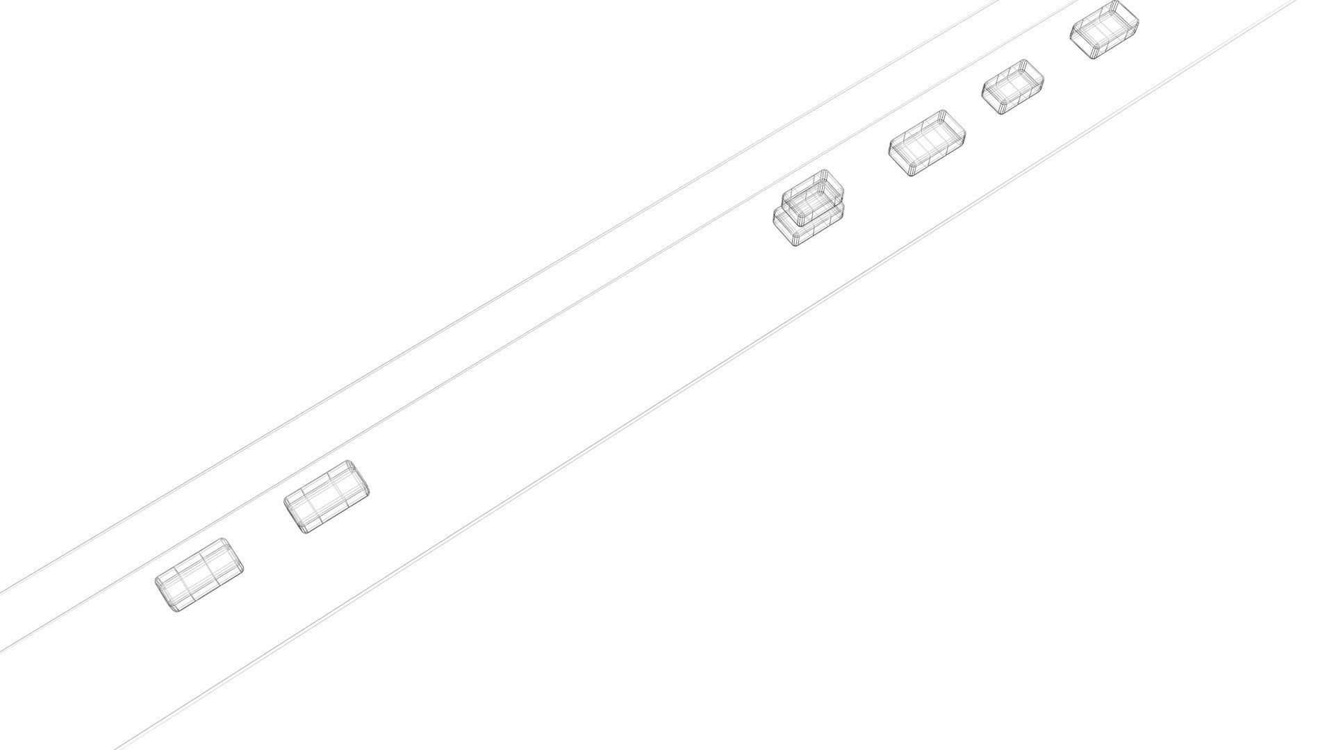 Firecuda Seagate PCIe Gen4 SSD 520 Series 3D model_32