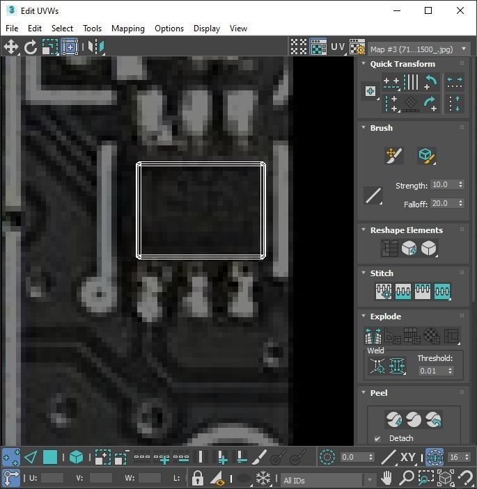 Firecuda Seagate PCIe Gen4 SSD 520 Series 3D model_43