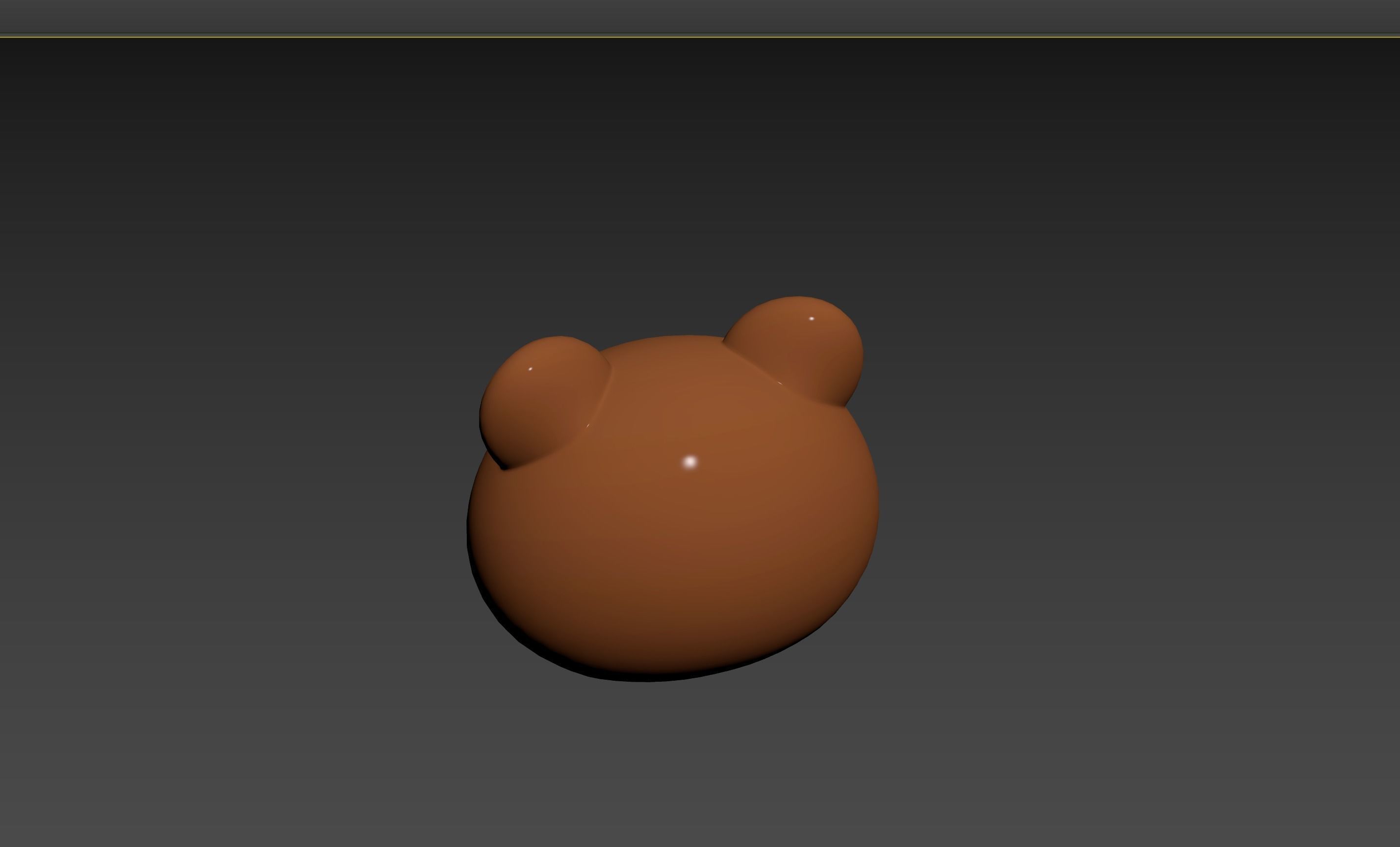 Prop124 Bear Head 3D model_19