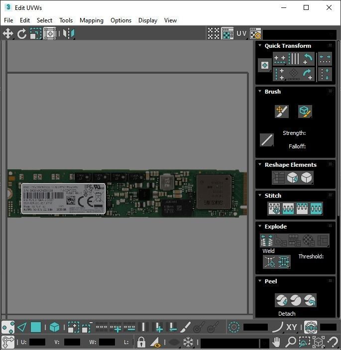 Samsung SSD 3D model_47