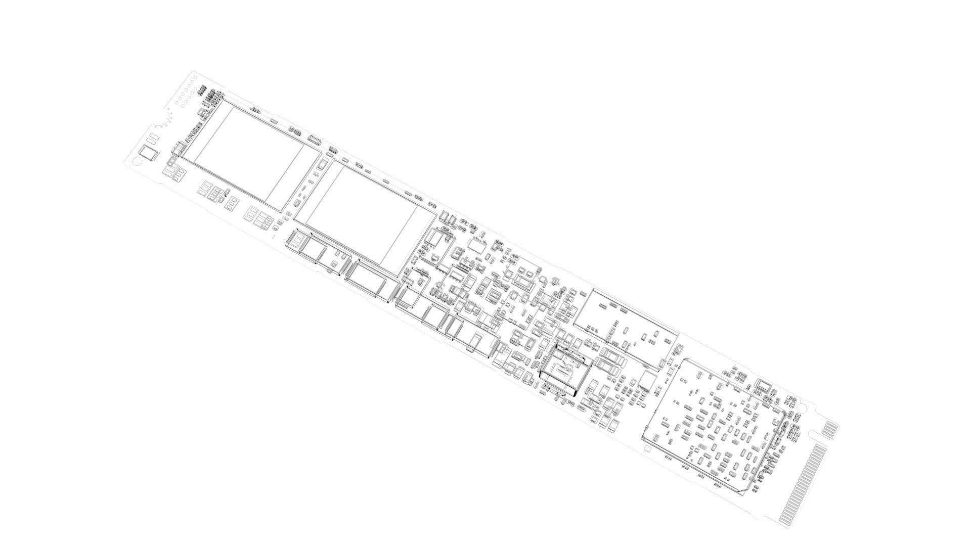 Samsung SSD 3D model_25