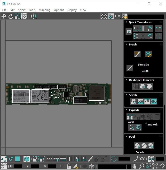 Samsung SSD 3D model_42