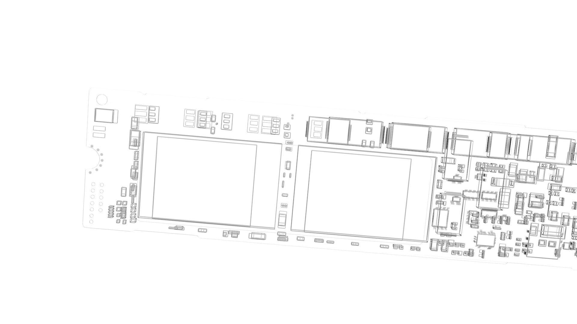 Samsung SSD 3D model_36