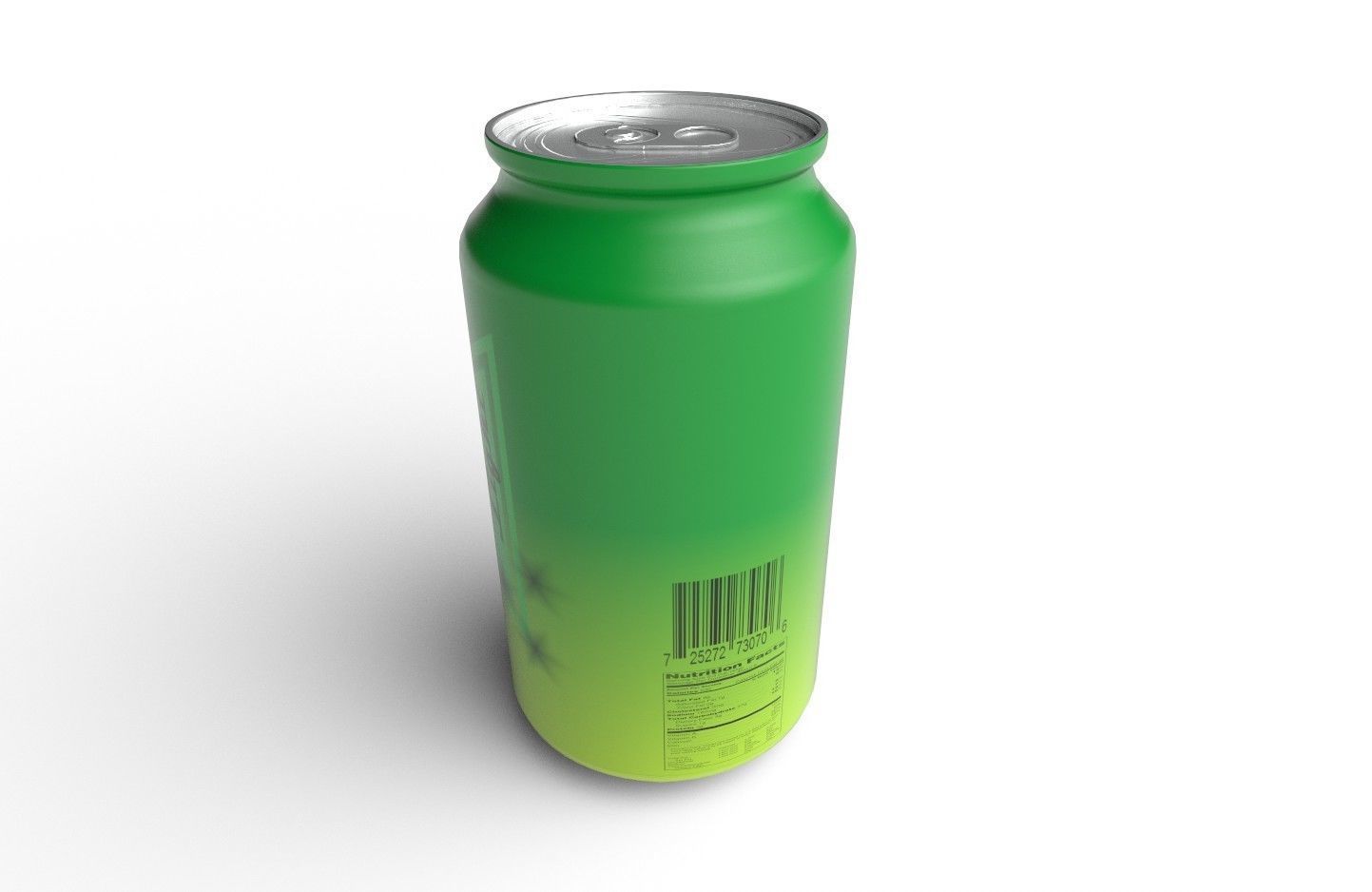 Drink Can Sleek 220 ml Low-poly 3D model_21