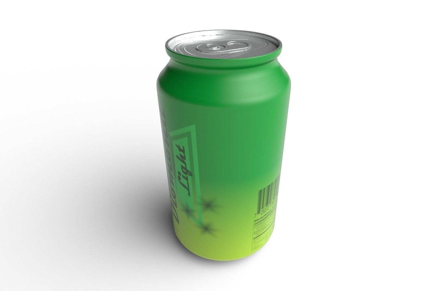 Drink Can Sleek 220 ml Low-poly 3D model_20
