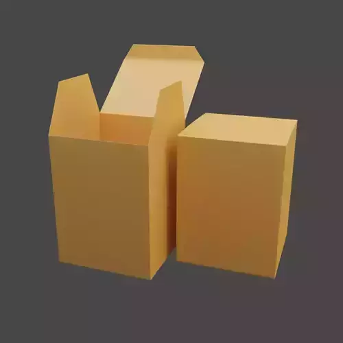 Paper Box 3D model