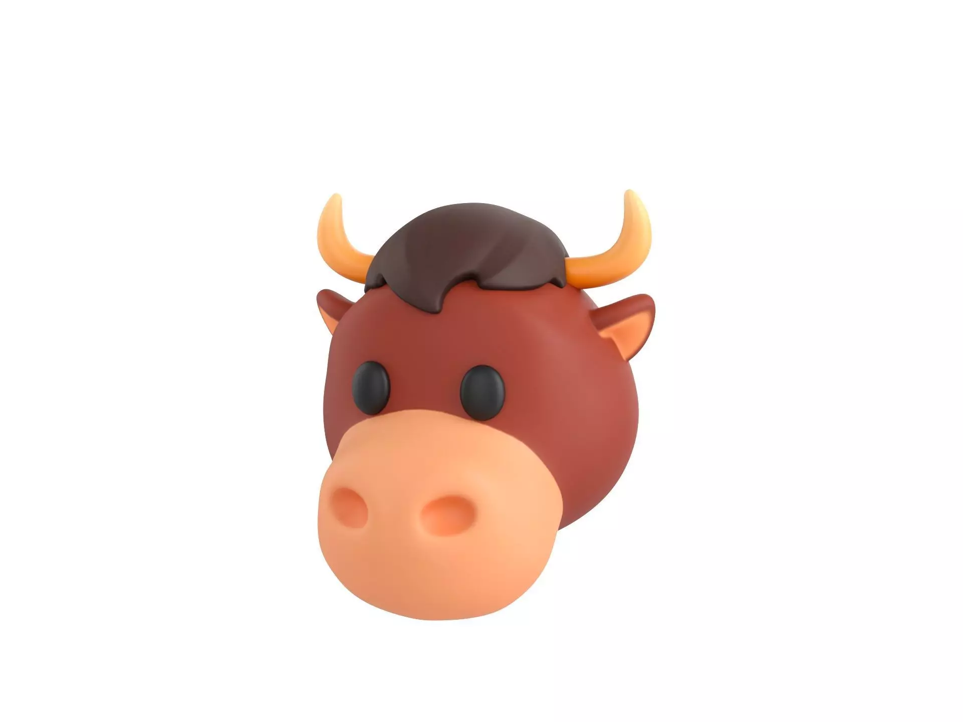 Prop126 Bull Head 3D model_0