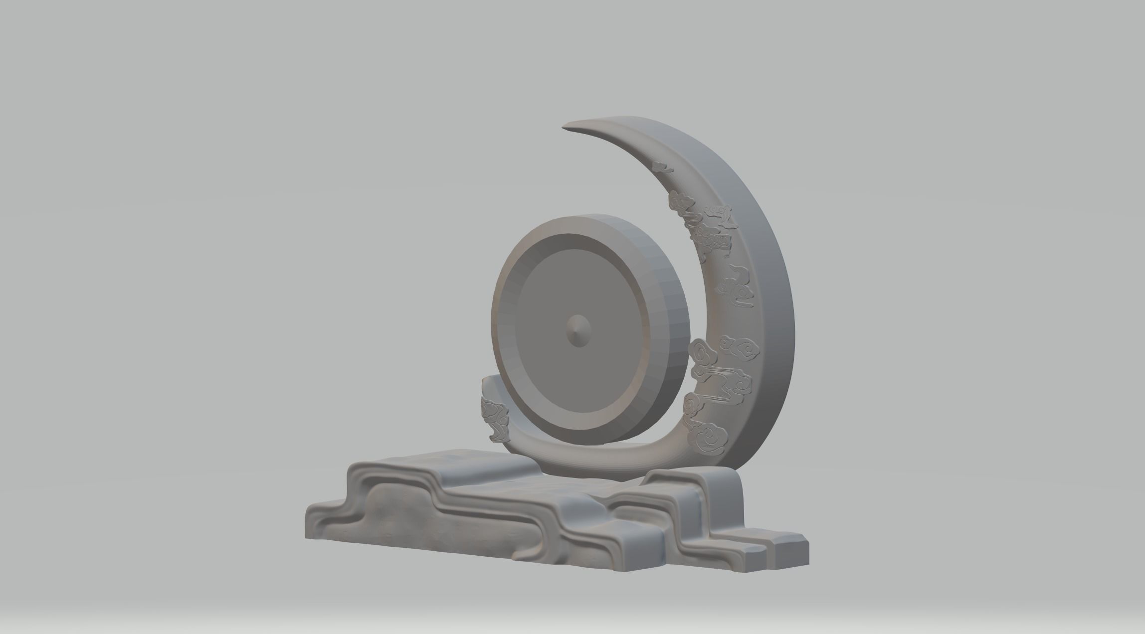 Wu Daozi - Confucius 3D Model 3D print model_5