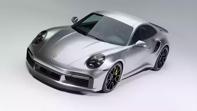 Porsche 911 Turbo S 992 2020 3D model