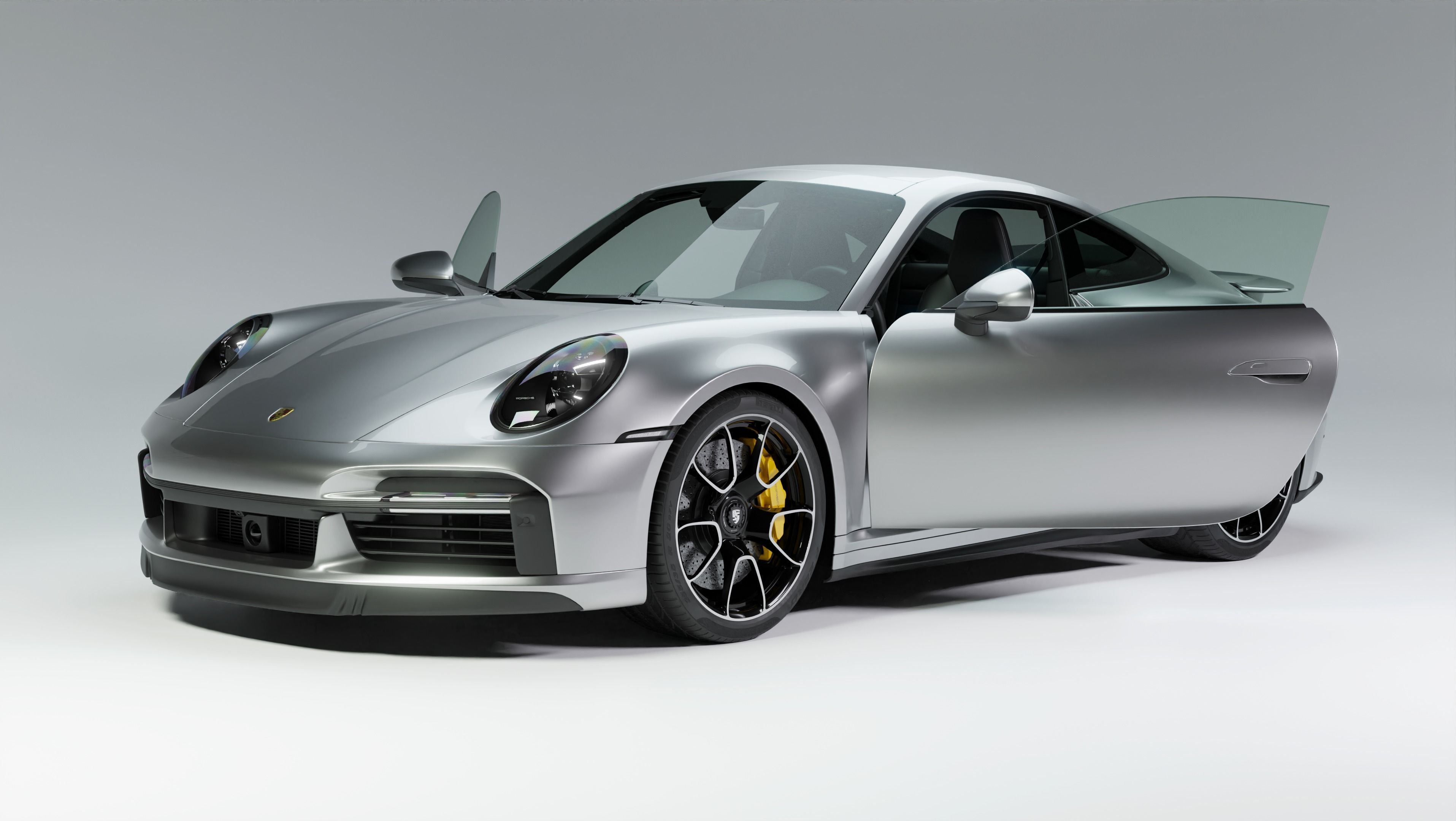 Porsche 911 Turbo S 992 2020 3D model_5