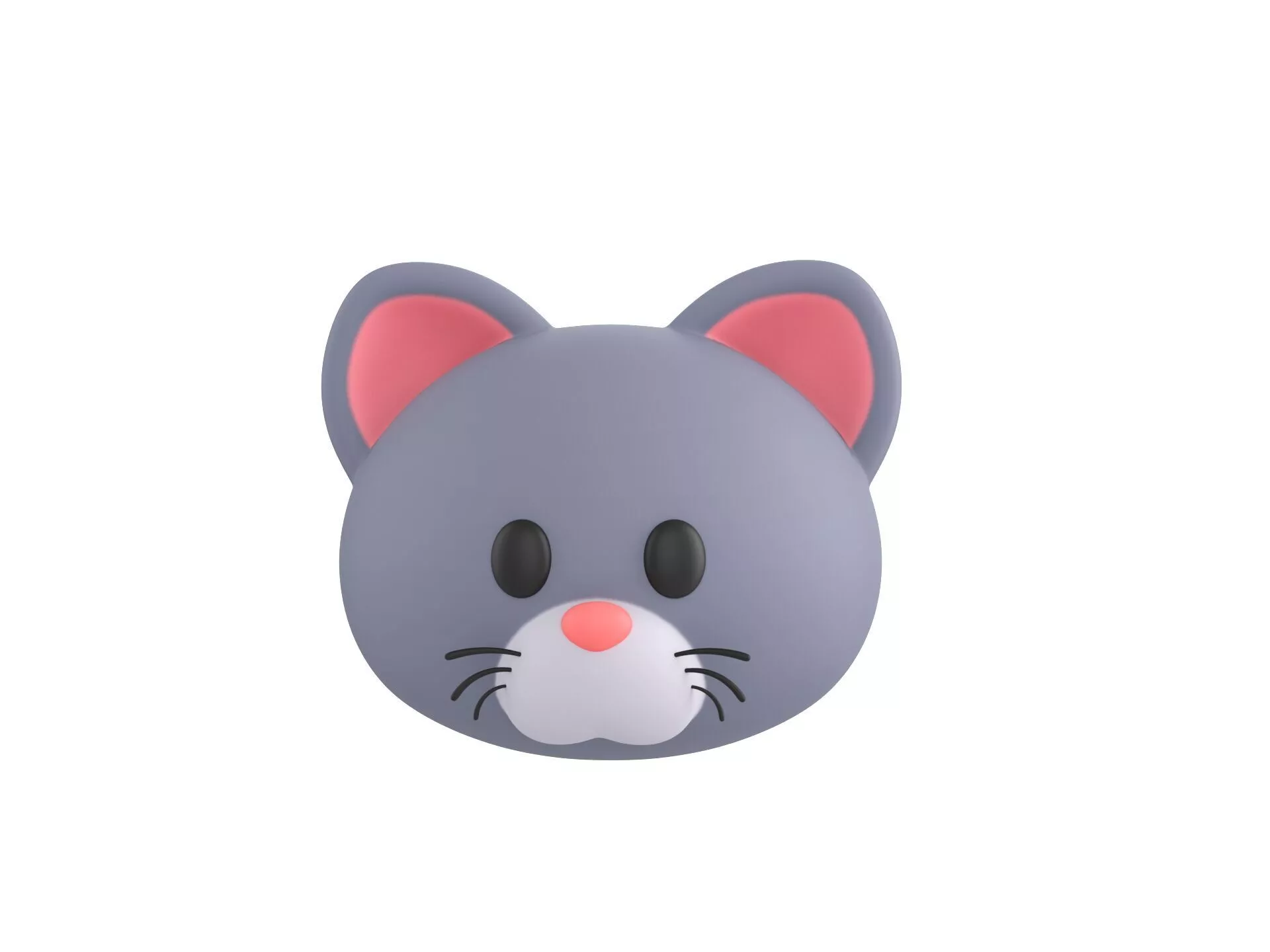 Prop128 Cat Head 3D model