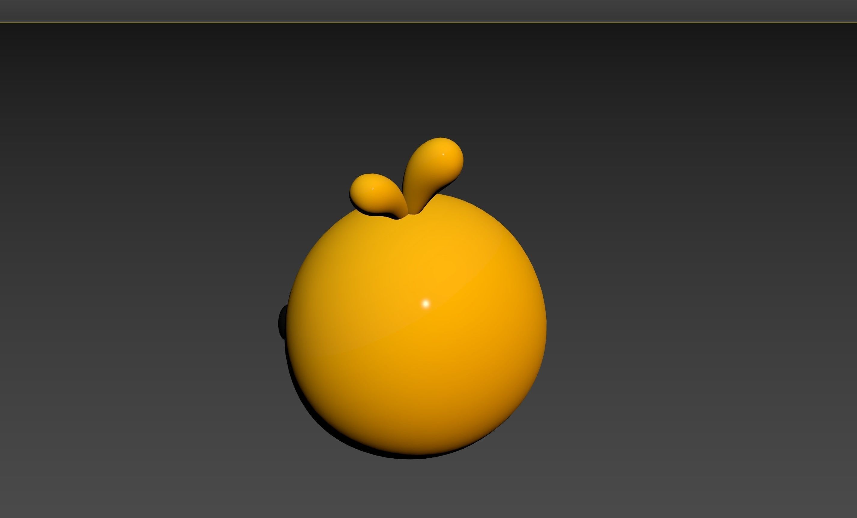 Prop129 Chick Head 3D model_20