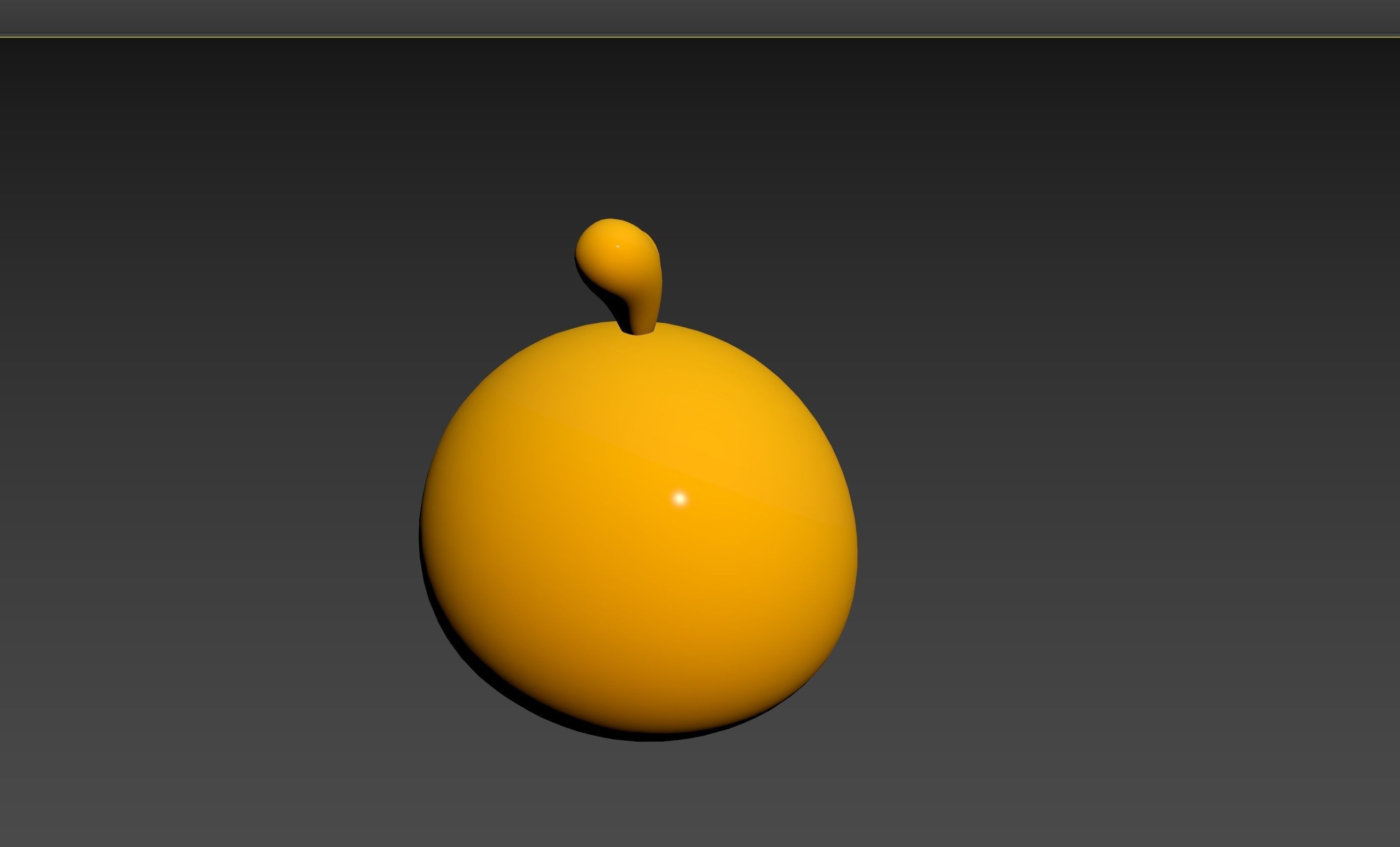 Prop129 Chick Head 3D model_17