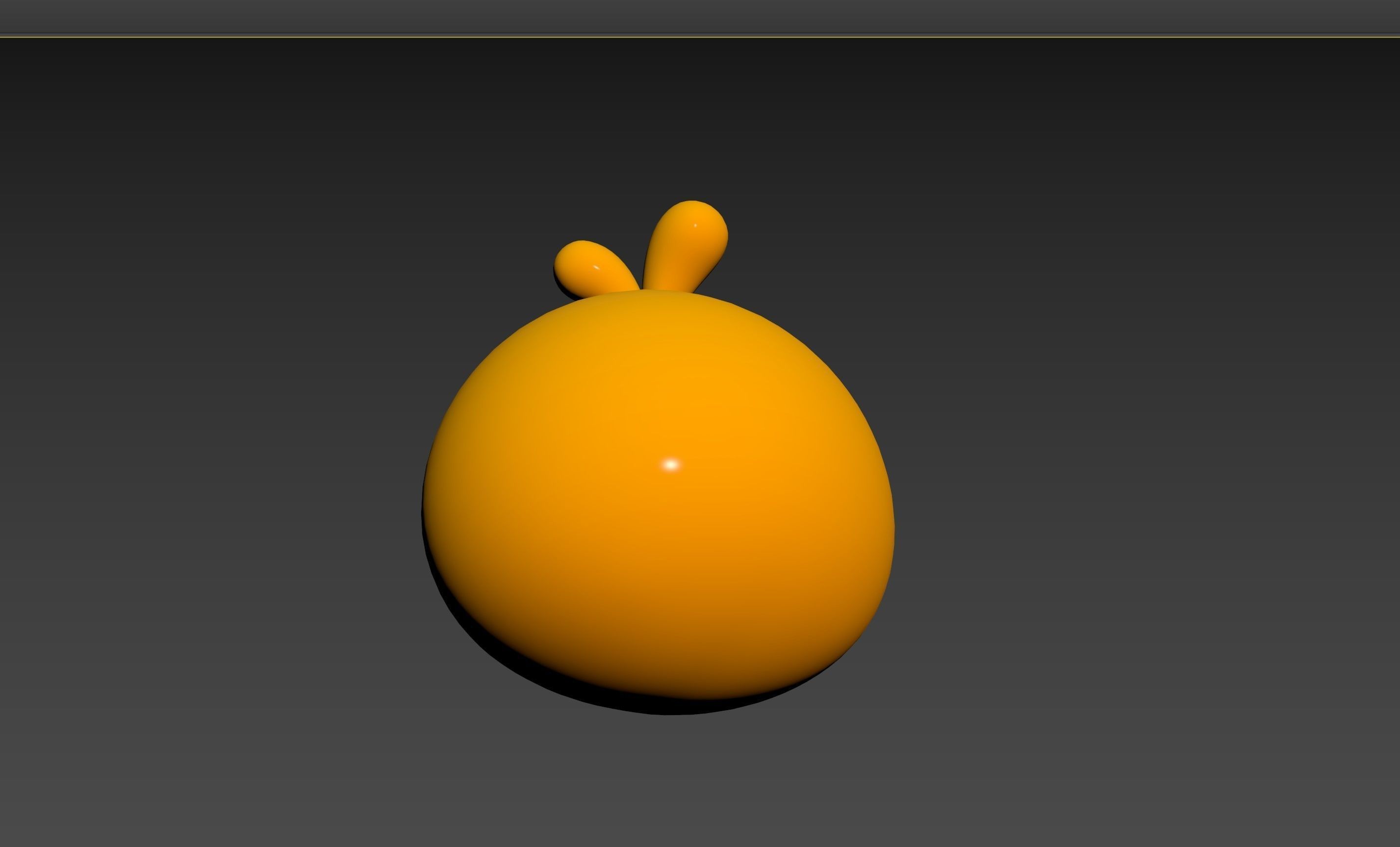 Prop129 Chick Head 3D model_18