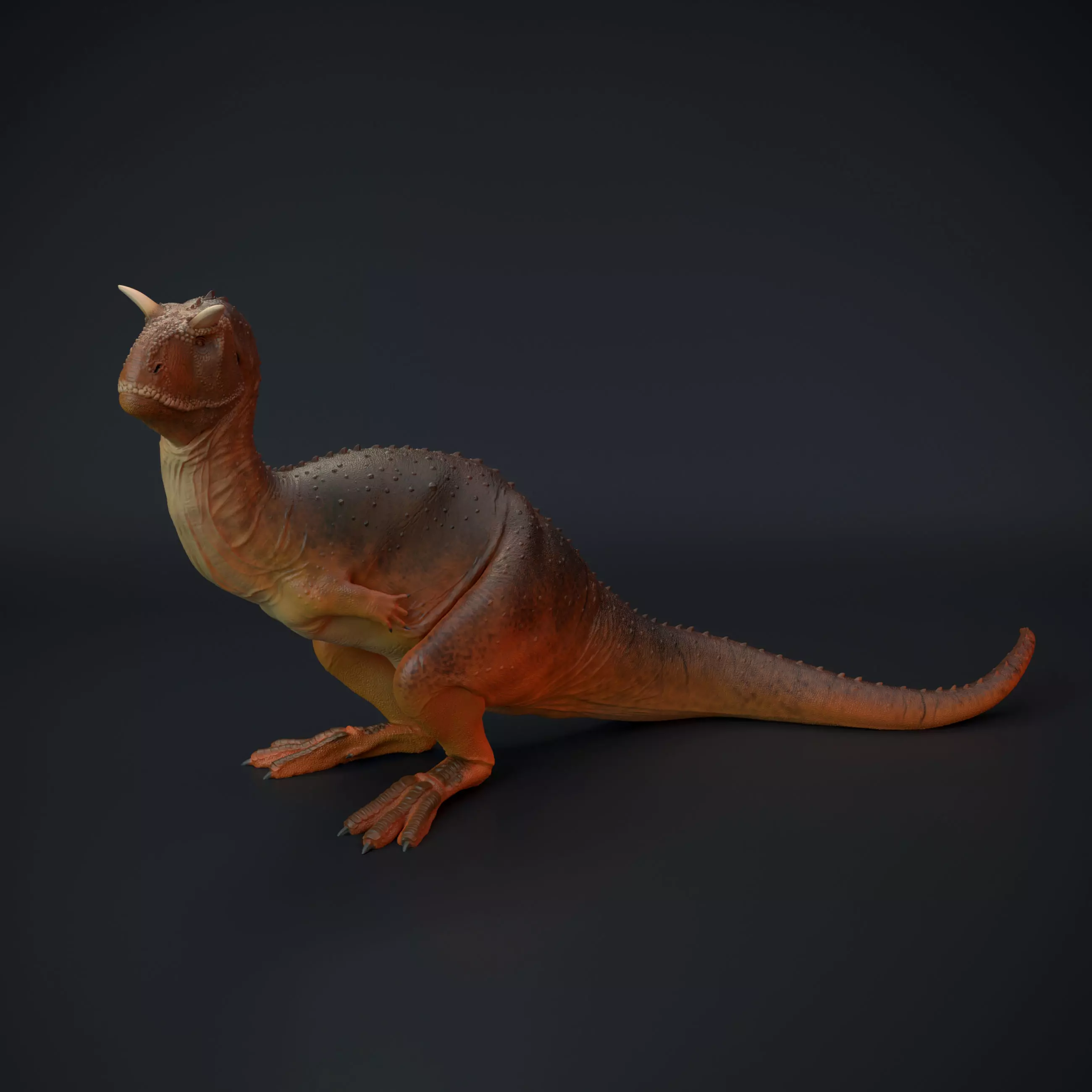 Carnotaurus sitting 3D print model