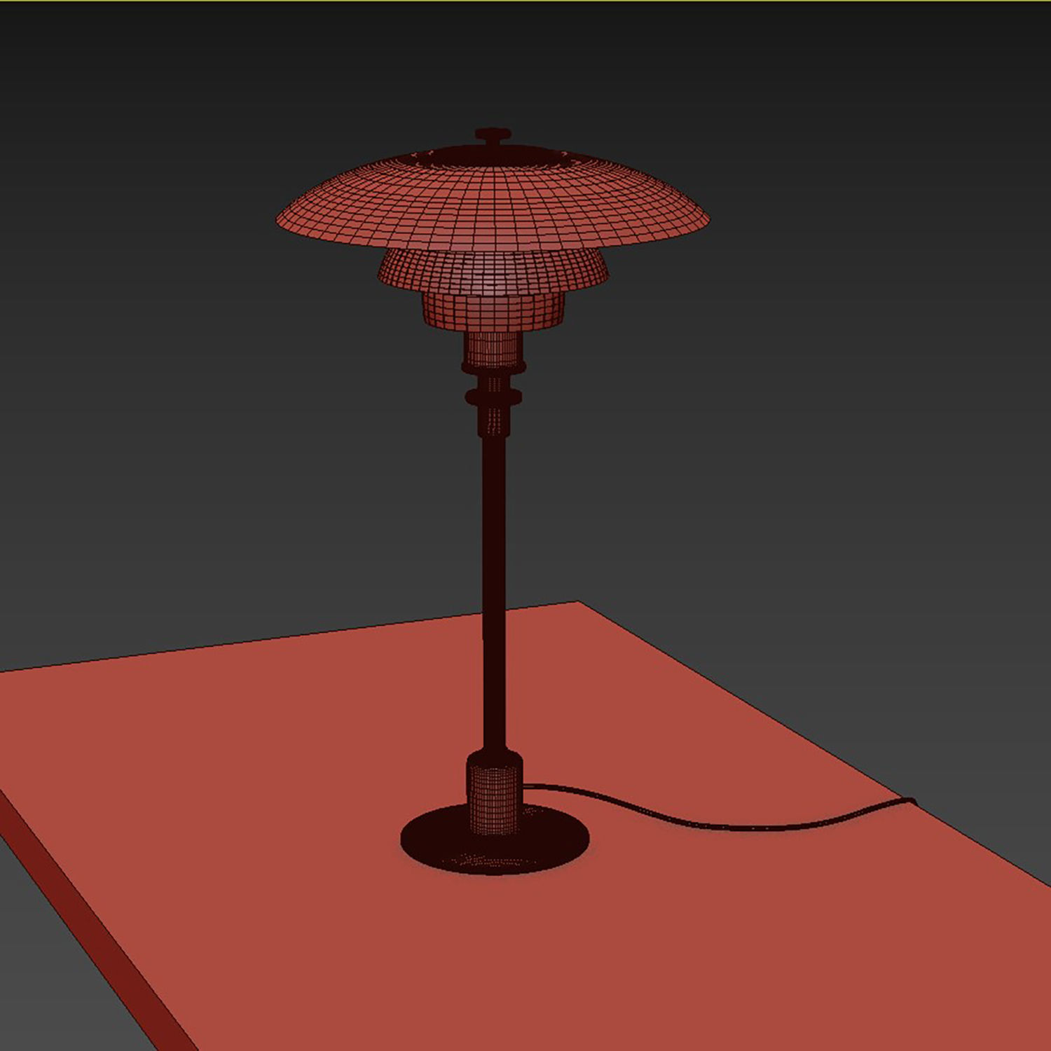 louis poulsen PH 2-1 Table 3D model_2