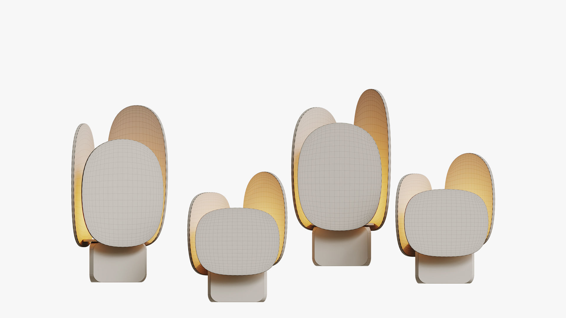 Moonlight Outdoor Candle Holders 3D model_7