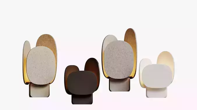 Moonlight Outdoor Candle Holders 3D model