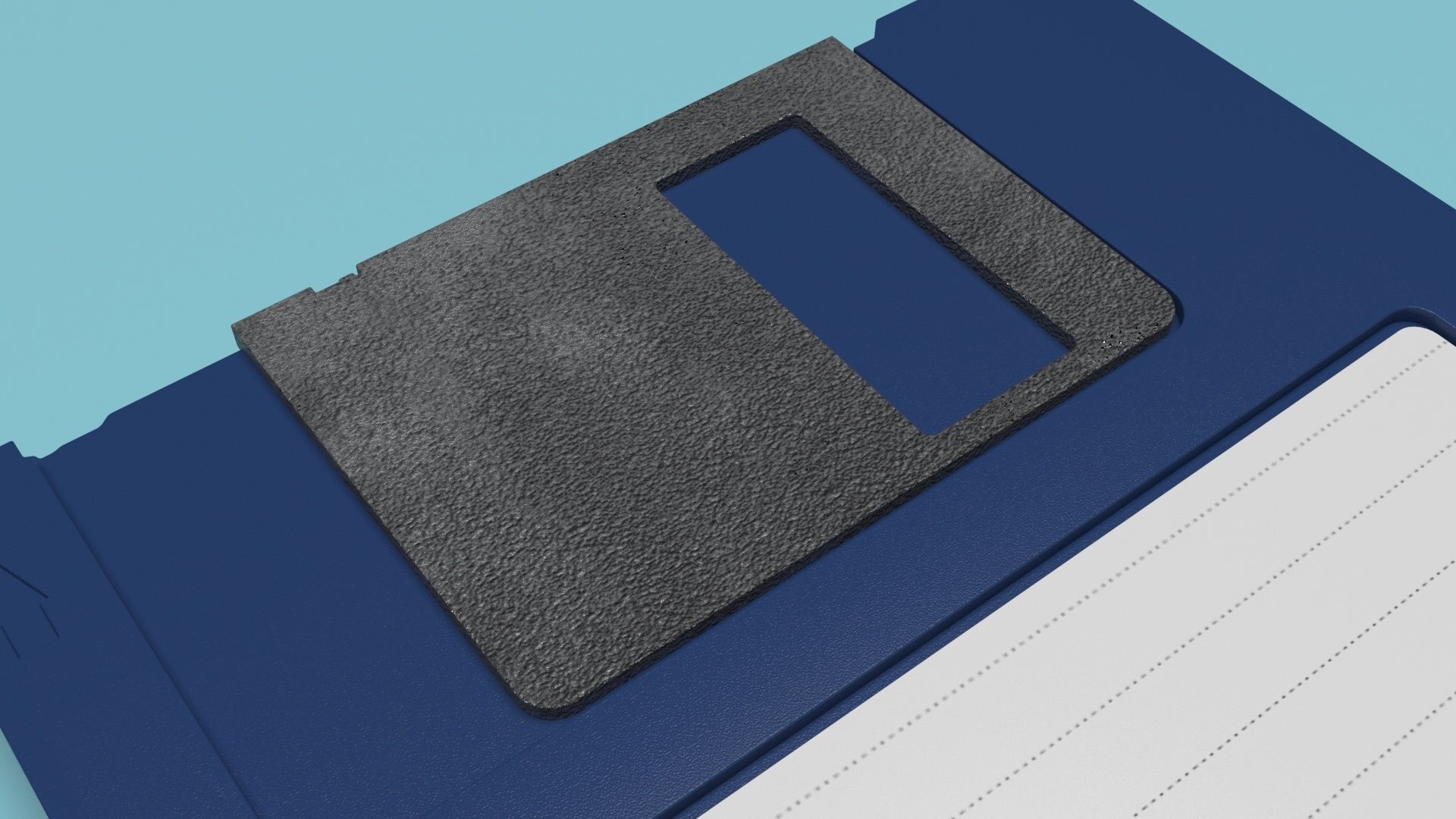 Floppy Disk 3D model_32