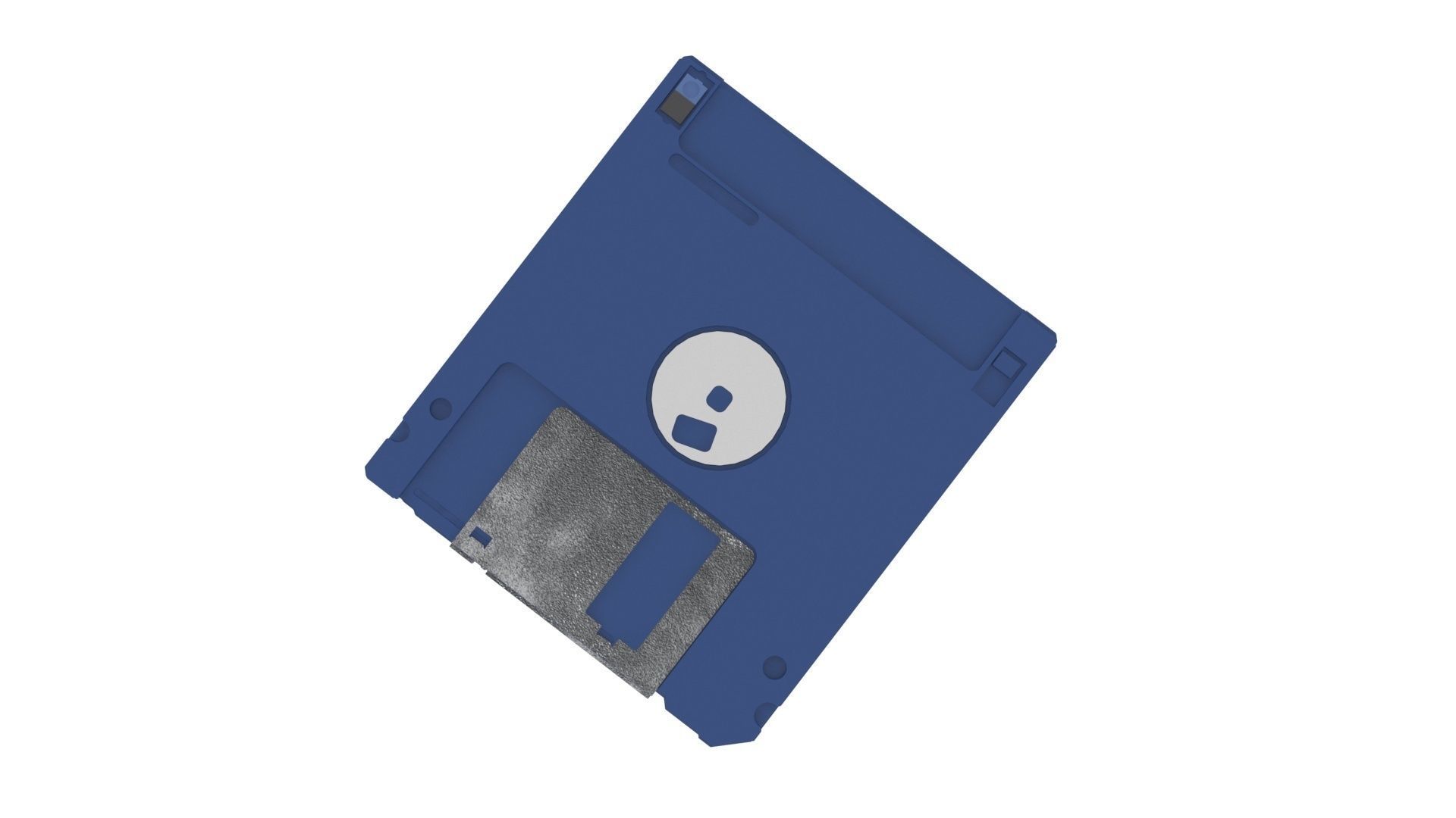 Floppy Disk 3D model_3