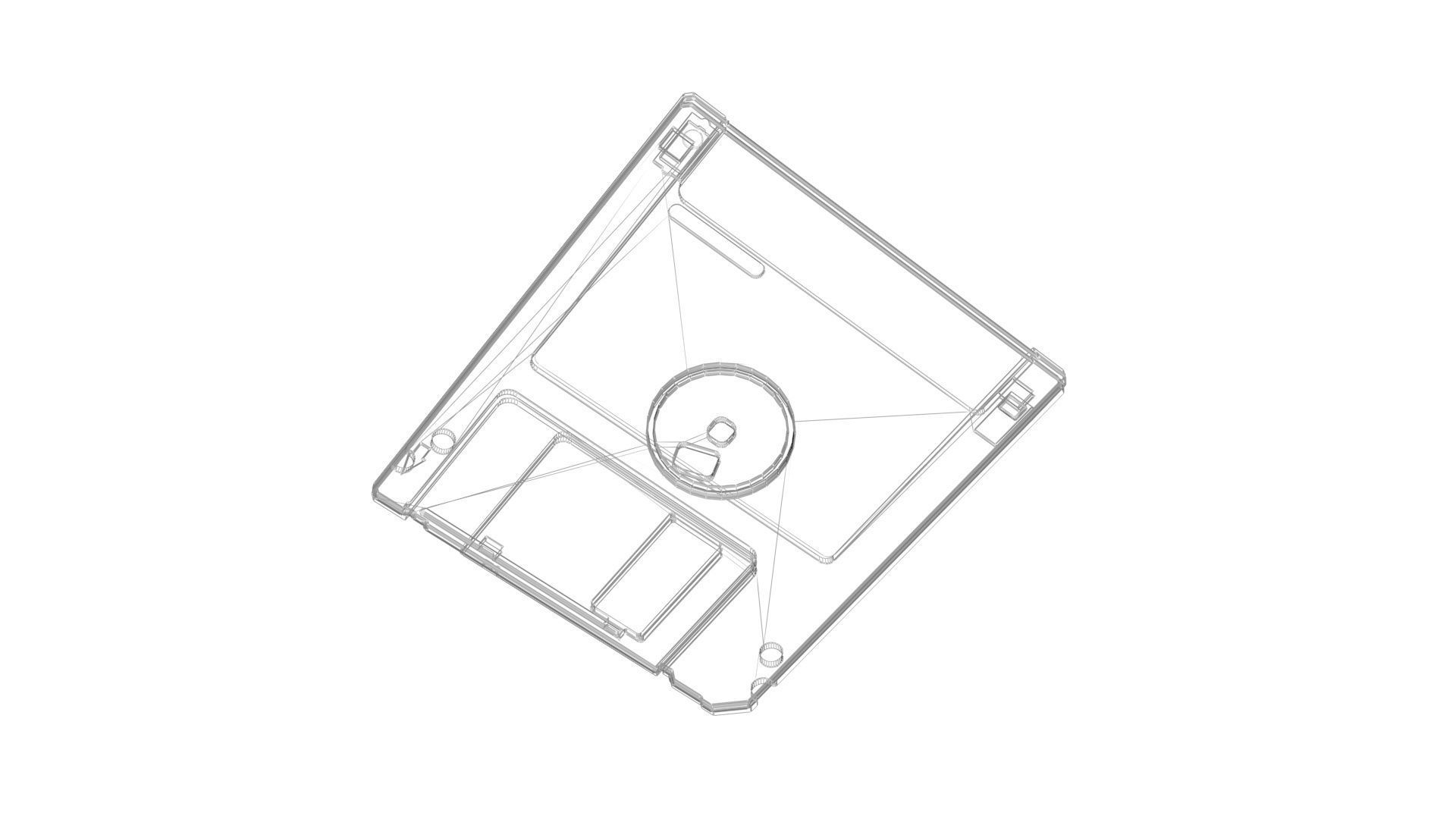 Floppy Disk 3D model_18